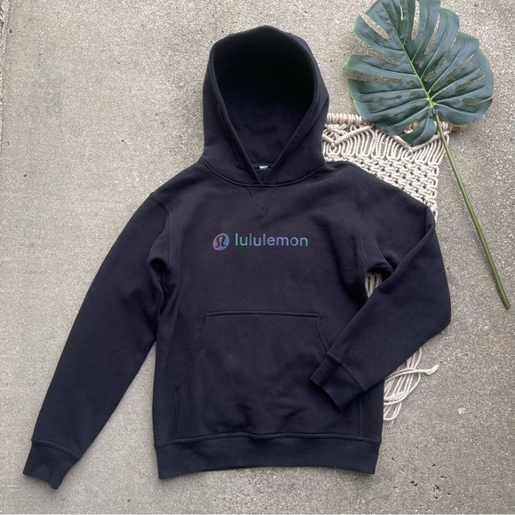 Lululemon All Yours Hoodie Graphic Black Size 4